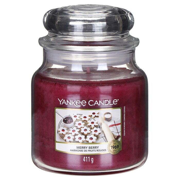 Yankee Candle Merry Berry - Medium Jar